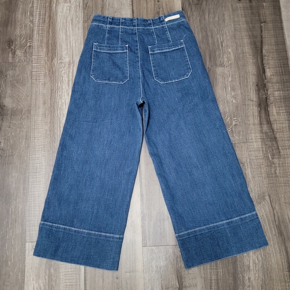 Pilcro and the Letterpress High Rise Wide Leg Cropped Jeans - Picture 2 of 12